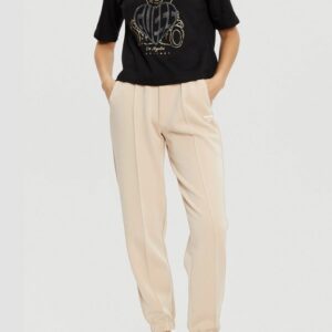 GUESS Czarny t-shirt damski Bear Boxy