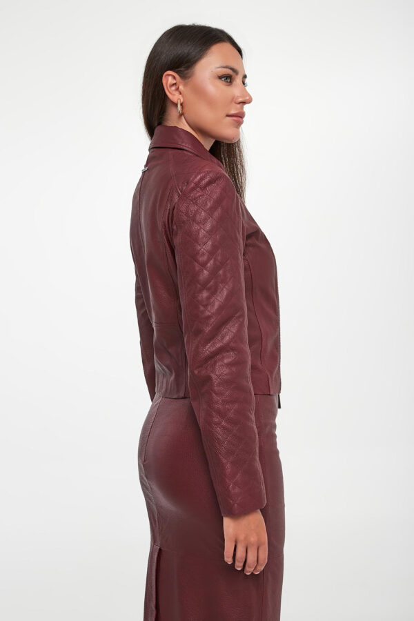 Kurtka damska skórzana ramoneska ARMANI EXCHANGE