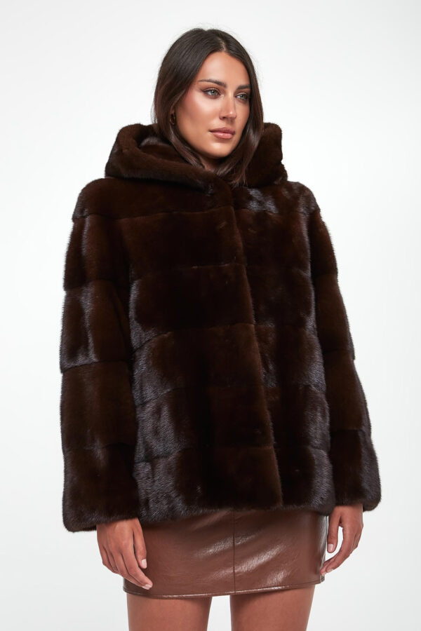 Futro damskie naturalne z norki SUPREMA