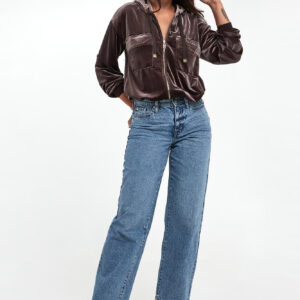 Bluza damska welurowa LIU JO