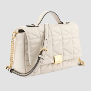 KARL LAGERFELD Beżowa damska torebka Handle Cb