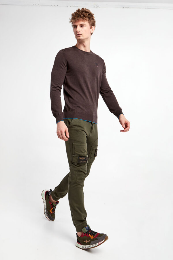 44f64869e14e7b1d1a4dfc081280171f9d9b48e0 Sweter męski wełniany AERONAUTICA MILITARE