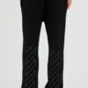 OFF-WHITE Czarne męskie spodnie dresowe Stitch Arr Sweatpants