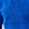 LA MARTINA Niebieska bluza męska z tłoczonym logo