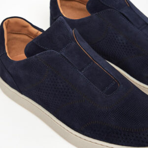 Sneakersy męskie zamszowe CESARE CASADEI