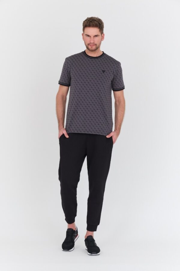 GUESS Czarny męski t-shirt Marshall