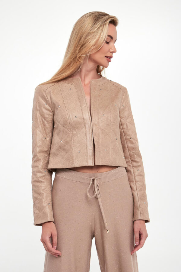 456b45bfb5b529d772a97d3ccd0917460ffd956f Kurtka damska z dżetami JOSEPH RIBKOFF