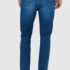 7 FOR ALL MANKIND Granatowe jeansy męskie SLIMMY TAPERED LUXE PERFORMANCE ECO
