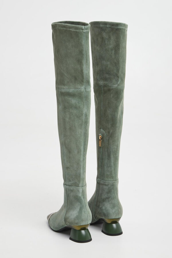 Kozaki maxi skórzane BALDININI