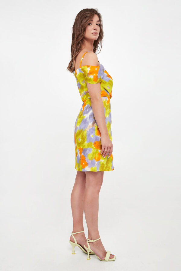 46040cf5f43635739d66299be90e20a41a855dc5 Sukienka lniana Acqui MARELLA