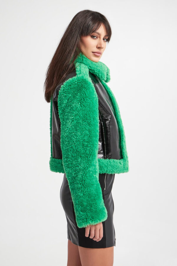 Kurtka damska z futrem KARL LAGERFELD