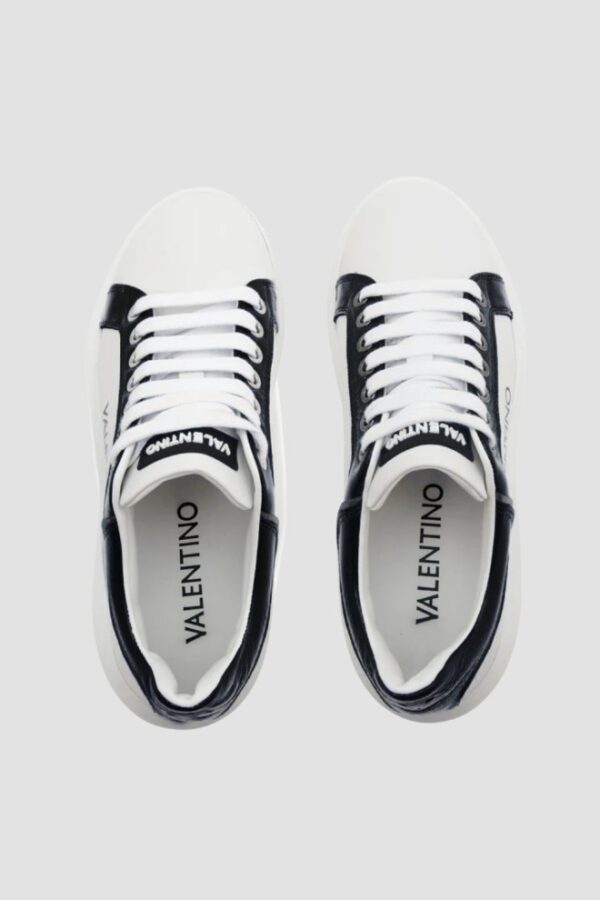 VALENTINO Białe sneakersy damskie Bounce S Sneaker Lace-up
