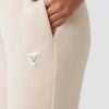 GUESS Spodnie damskie dresowe w kolorze taupe Olympe