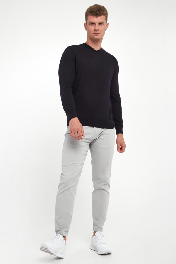 48b4523258134c7e0be206d14cf82cf184d571e1 Sweter męski z wełny merino LIU JO