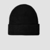 GUESS Czarna czapka Branded Beanie Washed