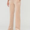 JUICY COUTURE Beżowe damskie spodnie Del Ray