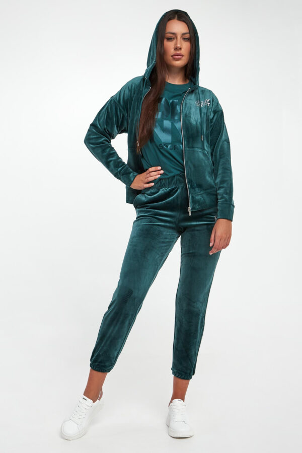 Bluza damska welurowa DKNY