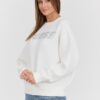 GUESS Biała damska bluza z cyrkoniami Cecilia