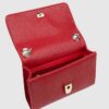 VALENTINO Mała czerwona kopertówka Divina Pochette
