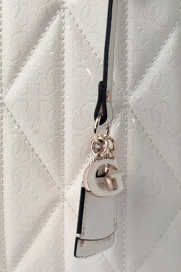 GUESS Biała damska torebka Aldina