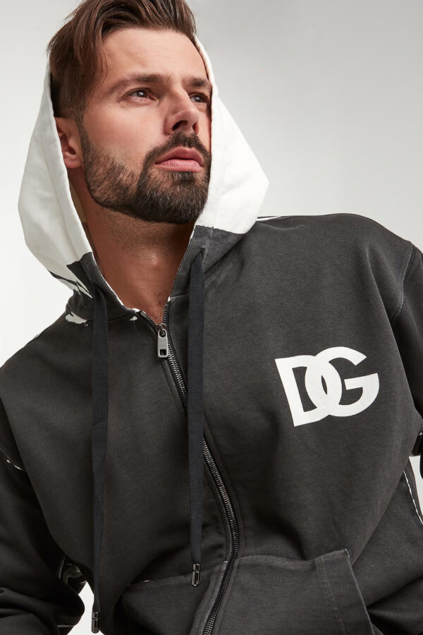 4cf87c19d8c49721a583492cad02cc7338dc86ff Bluza męska z kapturem DOLCE & GABBANA