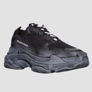 BALENCIAGA Czarne sneakersy TRIPLE S