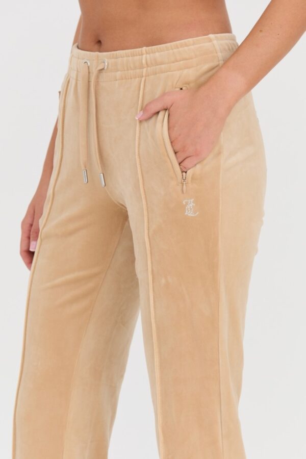 JUICY COUTURE Beżowe damskie spodnie dresowe Tina Track Pants