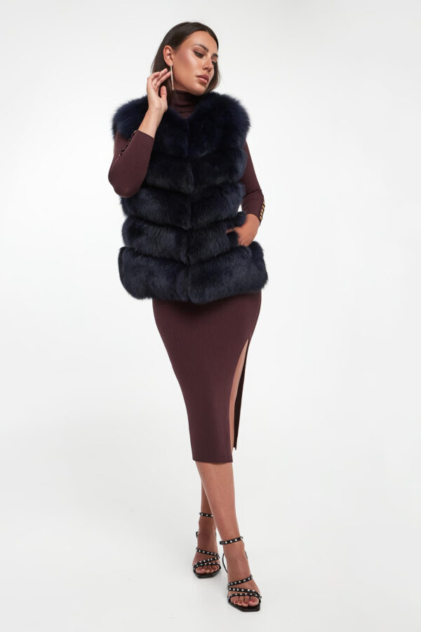 4e21cedf64cabb56f6c42d99f7ccfc8e8aa13349 Kamizelka damska futrzana z lisa SUPREMA