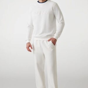 4e2674a61f36a6374fef95d804cb5837ae8a4fc3 GUESS Biała męska bluza New Aldwin