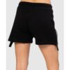 DSQUARED2 Czarne szorty damskie z zamkami