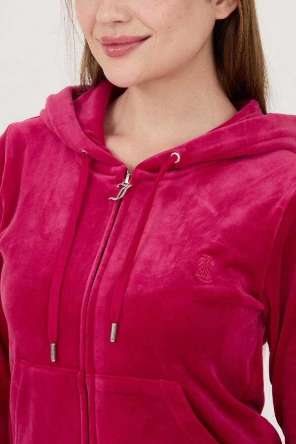 JUICY COUTURE Czerwona damska bluza Robertson Hoodie