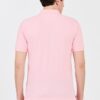 LA MARTINA Różowe męskie polo z małym logo