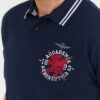 AERONAUTICA MILITARE Granatowa męska koszulka Polo M.C