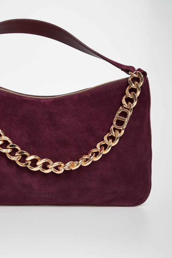 4f1b75711d2b244f96afe1f17bebd288806aba6e Torebka damska zamszowa TWINSET