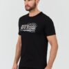 GUESS Czarny męski t-shirt Box Logo