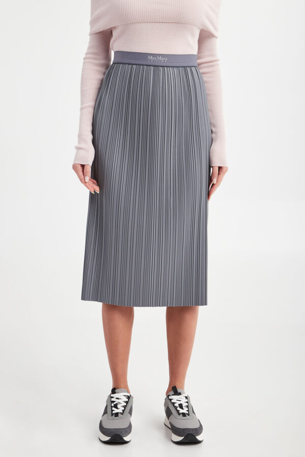 4fa84578717f33a51b8db5472cc1887ad1bc10b2 Spódnica plisowana Kabir MAX MARA LEISURE
