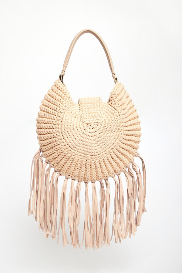 Torebka damska z frędzlami TWINSET