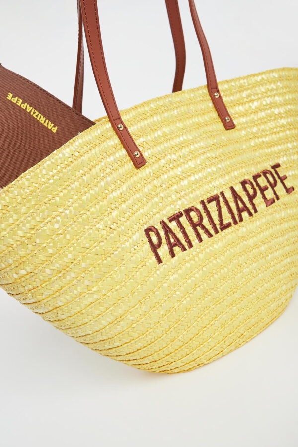 5052161e33532a0cdf9102278fbf323484ce9858 Torebka damska koszyk PATRIZIA PEPE