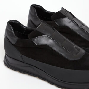 Sneakersy męskie skórzane CESARE CASADEI