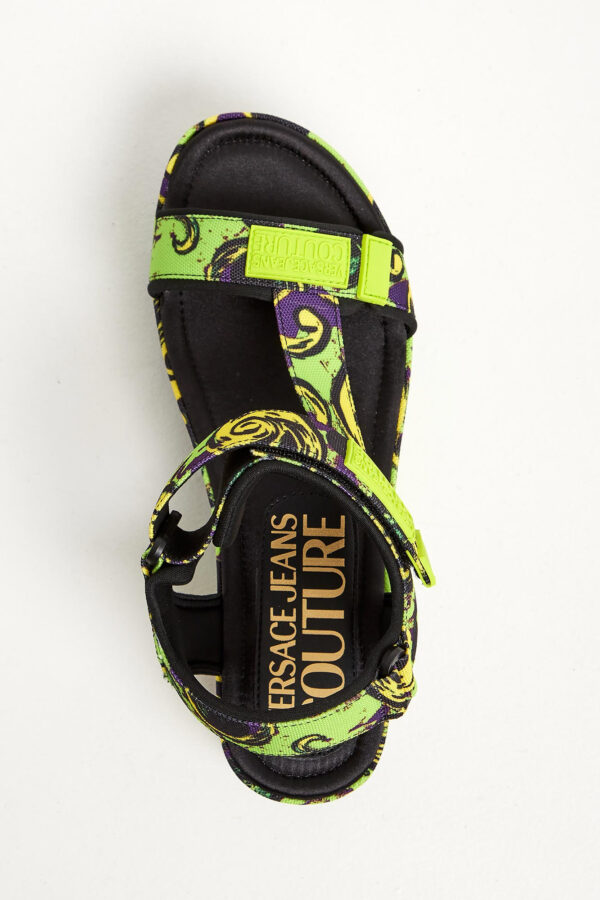 Sandały damskie na platformie VERSACE JEANS COUTURE