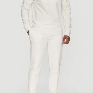 GUESS Białe spodnie męskie Aldwin