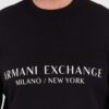 ARMANI EXCHANGE Czarna męska bluza