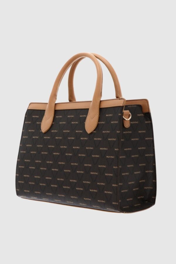 VALENTINO Brązowa shopperka Liuto