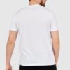 ARMANI EXCHANGE Biały t-shirt męski z czarnym logo