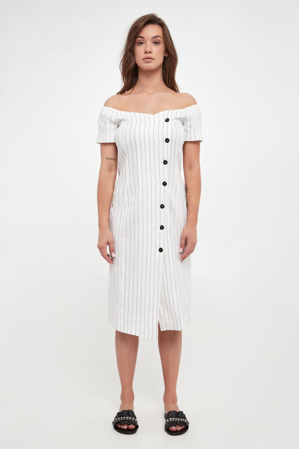 Sukienka lniana Giberna MARELLA