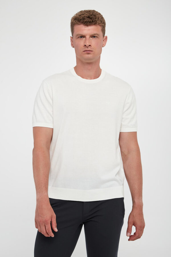 534f1cd73bfd8226a05548b96677aabe638115e7 Sweter męski z krótkim rękawem ARMANI EXCHANGE