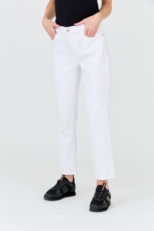 7 FOR ALL MANKIND Białe jeansy damskie Josefina
