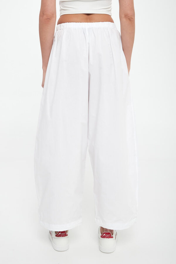 541ac9e85aef75b71d8051a8e0c874c6bc401f03 Spodnie damskie popelinowe Roger PINKO