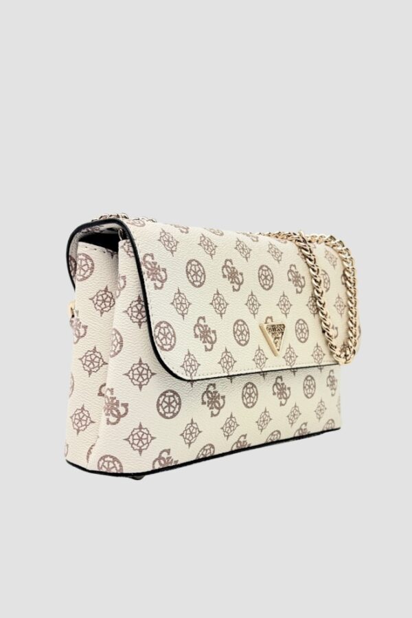 GUESS Beżowa kopertówka damska Daryna