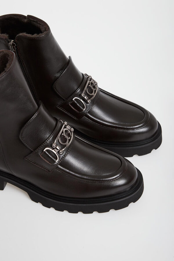 Botki damskie skórzane CESARE CASADEI